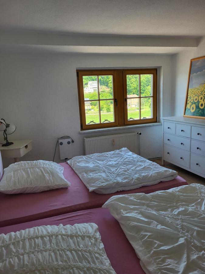 Wohnung Elbblick Königstein an der Elbe Kültér fotó